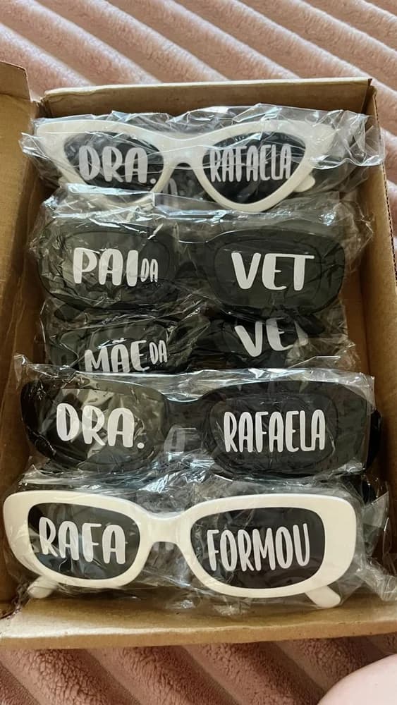 Óculos personalizado por Comprador verificado