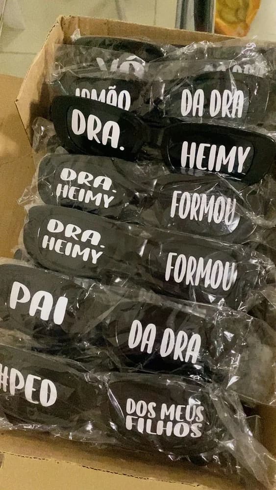Óculos personalizado por Comprador verificado